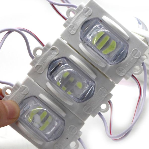 

modules 20 pcs dc 12v led module for car backlights injection lens 5730 super bright ip65 waterproof with 3m foam tape advertising sign