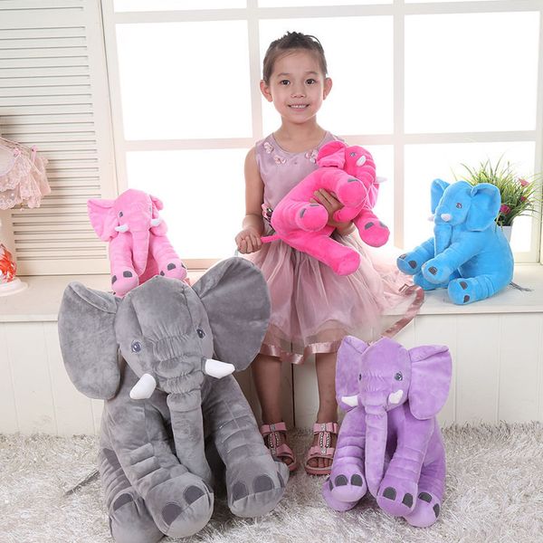 

children comfort doll sleeping elephant plush toy cartoon pillow