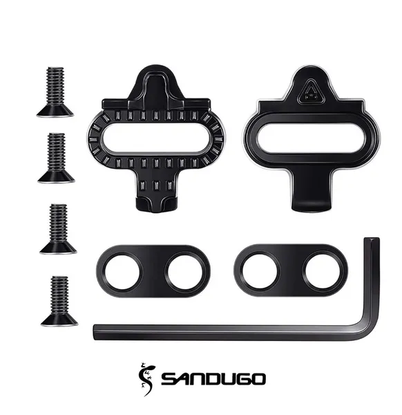 

bike pedals accessories self-locking mountain part flat cleats spd cycling pedal mtb splint sandugo products are universal