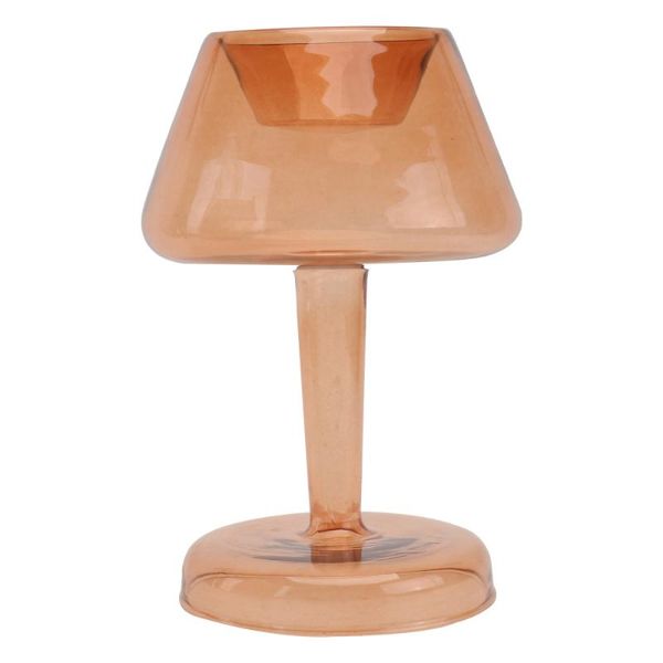 

candle holders 1pc retro simle glass candlestick creative deskcup home dinner decor