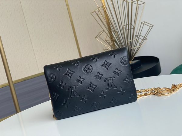 

louis vuitton women handbags coussin bags l flower embossed pattern shoulder bag genuine leather 2021 fashion tote handbag