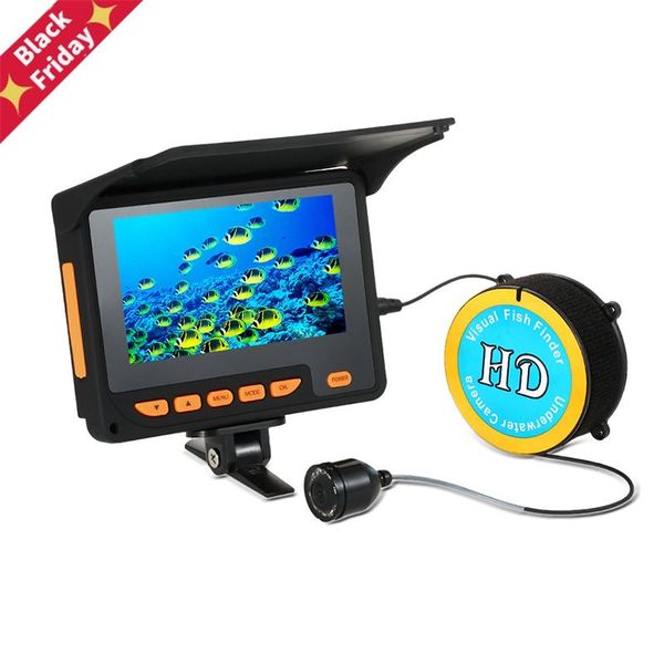 

fish finder underwater ice fishing camera video 4.3'' monitor recording camera150 degrees angle