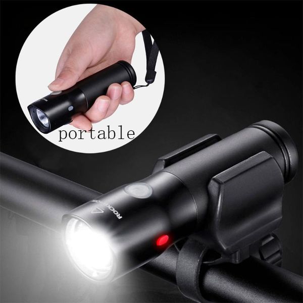 

bike lights bicycle headlight 700 lumen usb rechargeable cycling front mtb lamp torch 5modes ipx-6 waterproof