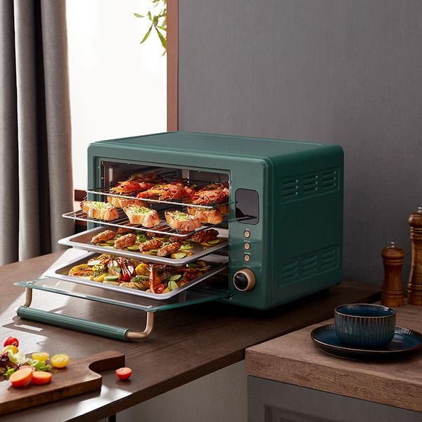 

bear electric oven roaster 35l more large-capacity functional household air fryer toaster 220v pizza ovens