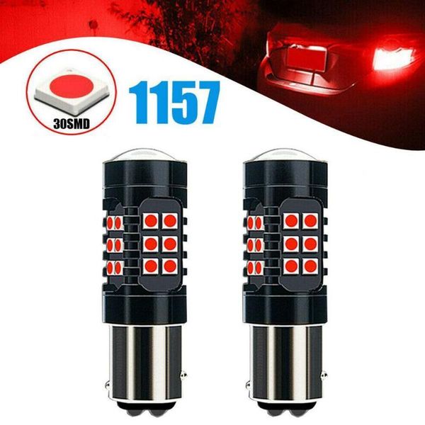 

emergency lights 2pcs led car light 1157 ba15s fog 3030 21smd reversing brake
