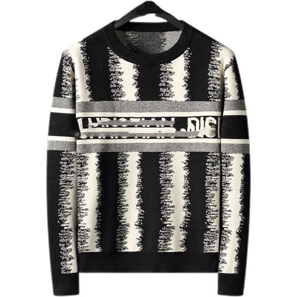 

2021 brand mens designer casual sweaters men women round neck long sleeve sweater mens casual sweatshirt 10 colour size -3xxl, White;black