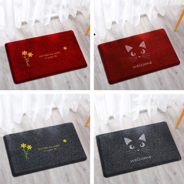 

carpets cute cat polyester doormat carpet in the living room hallway entrance door mat bath toilet kitchen foot