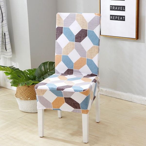 

elastic stretch waterproof chair covers spandex dinning room kitchen slipcovers protector for wedding banquet party