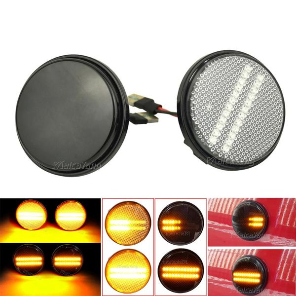 

emergency lights 2pcs dynamic led side marker turn signal light 12v panel lamp blinker for mx-5 mx5 1 2 3 89-2021