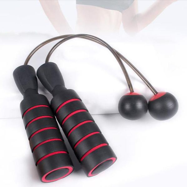 

jump ropes 1pc wireless ball skipping rope sport and fitness wire home exercise pvc speed portable 27cm close