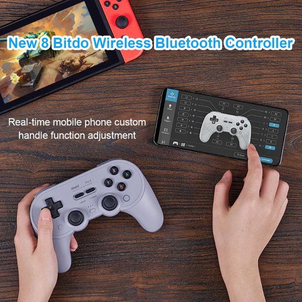 

game controllers & joysticks 8bitdo sn30 pro 2 bluetooth controller pc switch android raspberry pi wired vibration gamepad joystick for