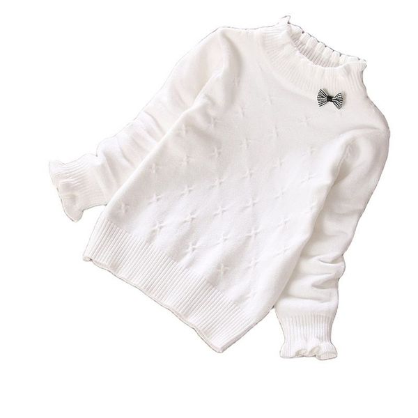 

autumn ans winter children basic sweaters knit girls sweater #1258 211104, Blue