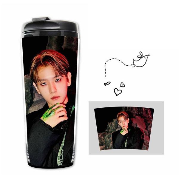 

water bottle superm sports cup drinking outdoor personality camping cycling tarvel drinkware school office plastic