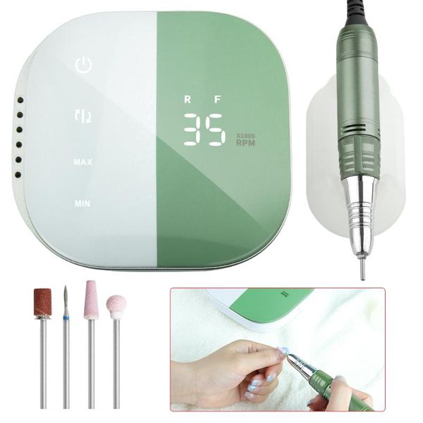 

nail drill & accessories 35000rpm electric manicure machine 30w professional nails art equipment sander