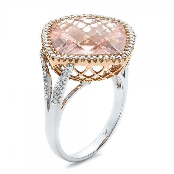 

wedding rings fashion big pink crystal ring silver eternity band with stone engagement for women fine jewelry r859, Slivery;golden