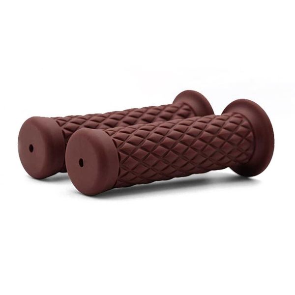 

universal 22mm motorbike rubber handle vintage handlebar hand grip bar end for motocross moto pit bike handlebars