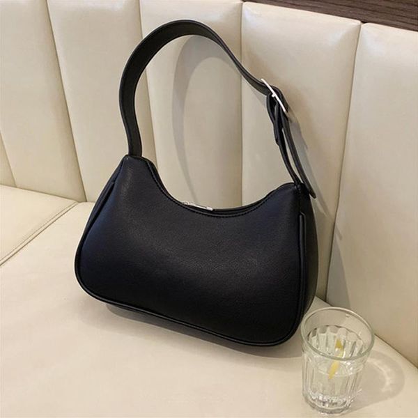 

evening bags mini hand for women 2021 soft leather ladies totes vintage small shoulder bag trendy handbags and purse female bolso
