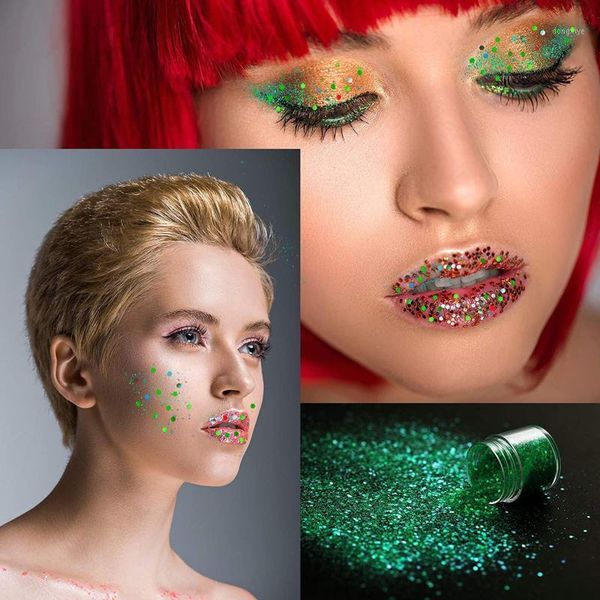 

face body eye nail sequins holographic iridescents flakess cosmetic chunky manicure tips decoration accessories art kits1