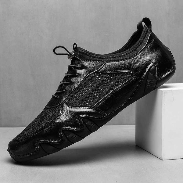 

large men's shoes 2021 mesh iving breathable british leisure fashion doudou