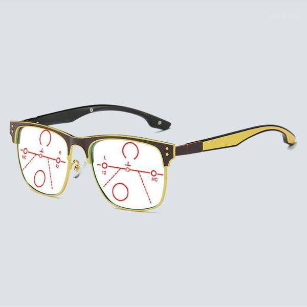 

sunglasses vintage luxury black gold full-rim men progressive multifocal reading glasses +0.75 +1 +1.25 +1.5 +1.75 +2 +2.25 +2.5 +2.75 to+4, White;black
