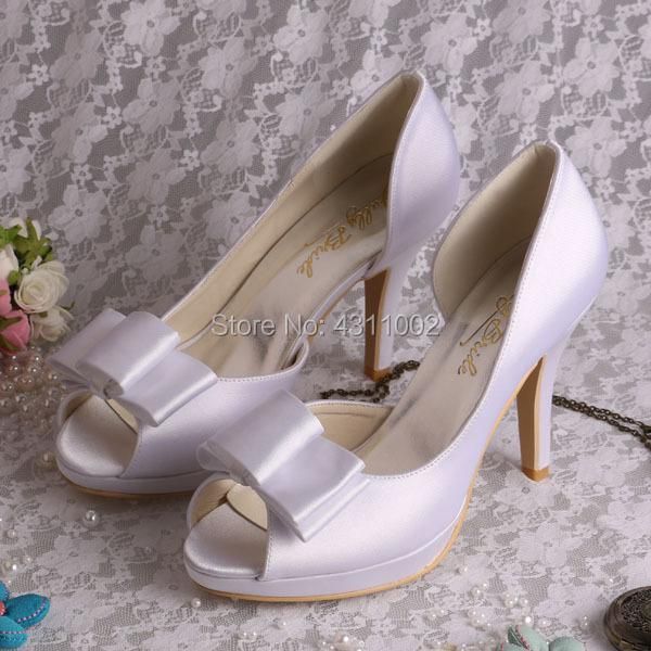 

dress shoes royal blue high heel with bow open toe autumn platform pumps, Black