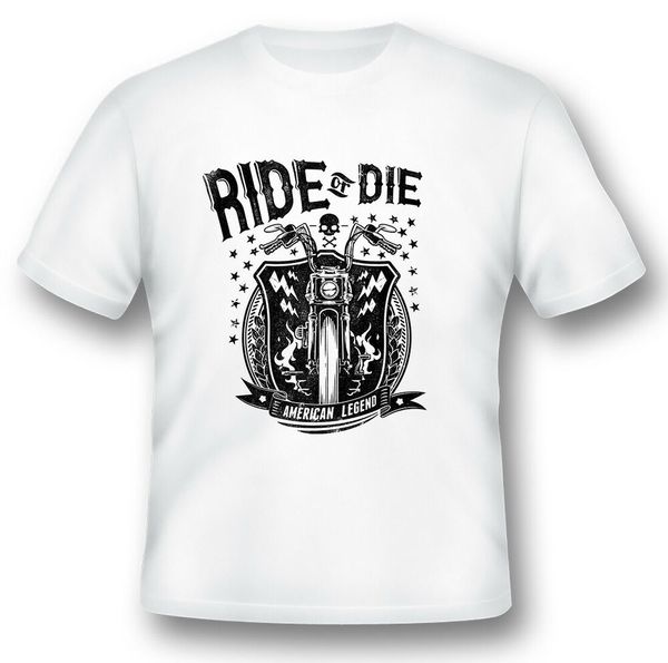 

legendary bike ride or die black or white tee., White;black