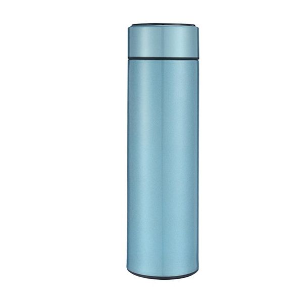 

water bottles 500ml insulated bottle temperature display travel home stainless steel handheld intelligent leak proof hiking with filter