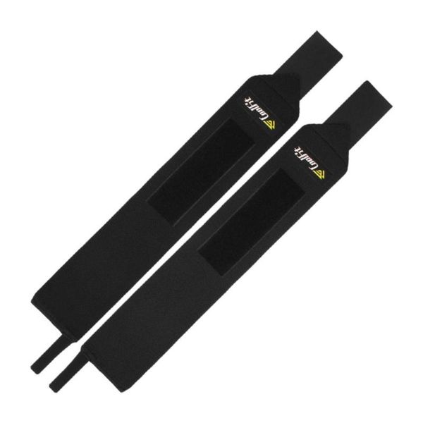 

wrist support men women professional wraps with thumb loops weight lifting braces for powerlifting strength training, Black;red