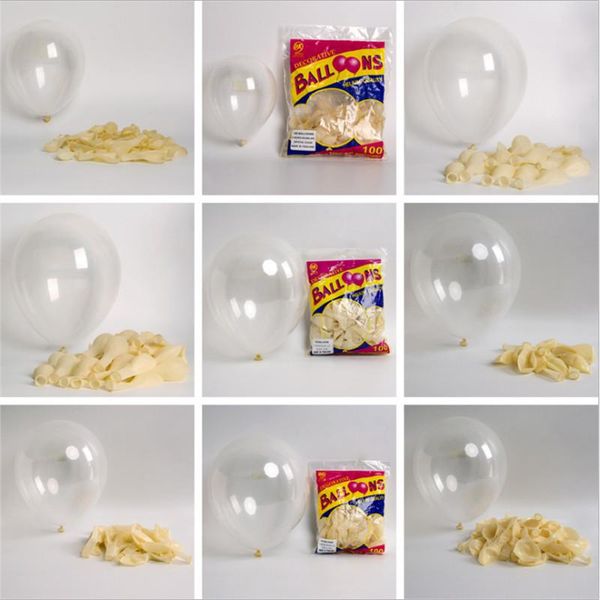 

party decoration birthday baby shower balloons transparent latex anniversary