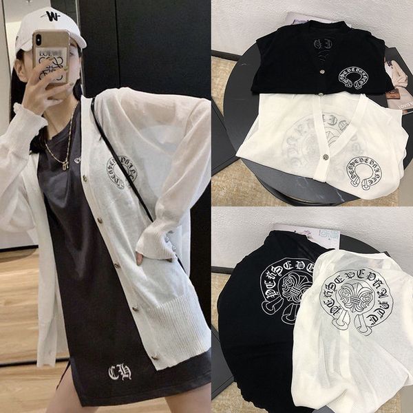 

net red fashion cross casual thin air conditioning jacket women's western style ice silk sunscreen blouse super fire jacket, White