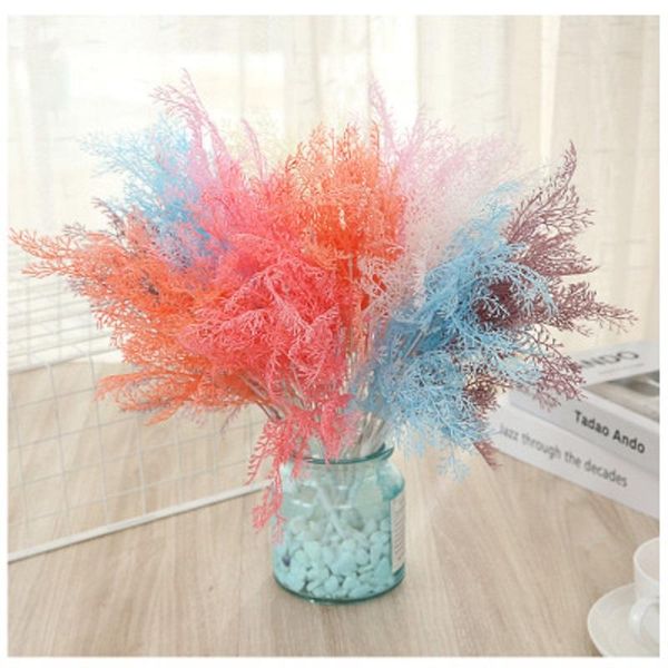 

artificial frosty flower ice rime fluffy twig dreamlike scene shopwindow layout party wedding christmas home decoration diy gift decorative