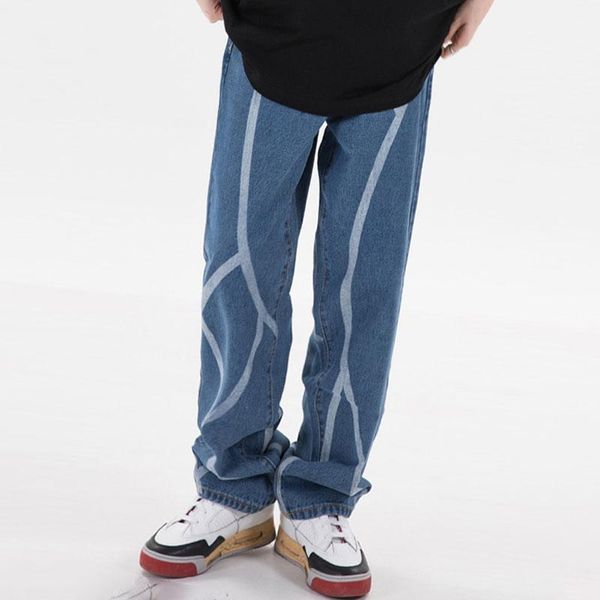 

men's pants thrc fashion casual spring and summer versatile loose large retro leisure, Black