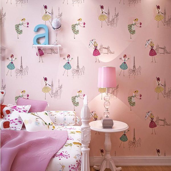 

wallpapers youman classic cartoon children bedroom wallpaper ballet princess background wall decor papers 3d roll