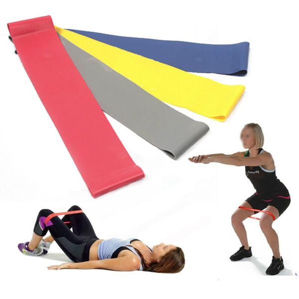 

resistance bands 4pcs rubber band workout fitness gym equipment loops yoga strength training athletic gyh
