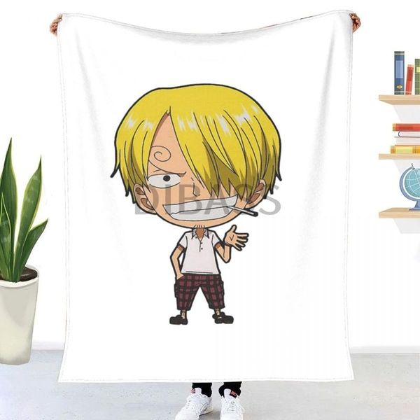 

blankets one peice - sanji manga design anime cute throw blanket 3d printed flannel