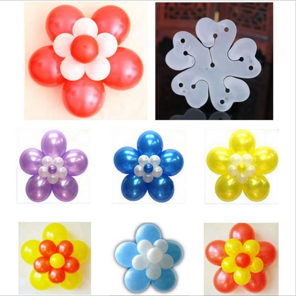 

plum flower wedding decoration clip 10pcs birthday tie balloon xmas fashion party