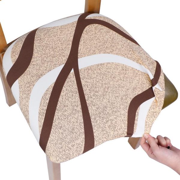 

stretch chair seat protector covers removable slipcover case living room kitchen dining cover