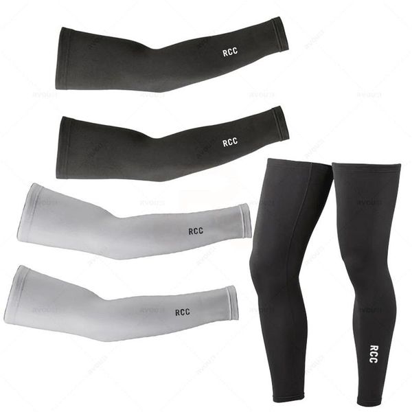 

elbow & knee pads rcc anti-uv cycling accessories cover men,women bicycle running racing mtb bike summer sun protection sleeves, Black;gray