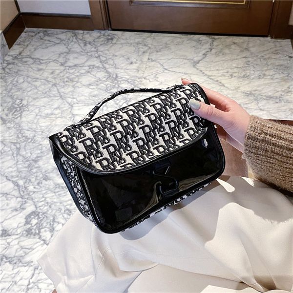 

transparent cosmetic bag large capacity waterproof washing portable skin care product storage simple travel purse outlet