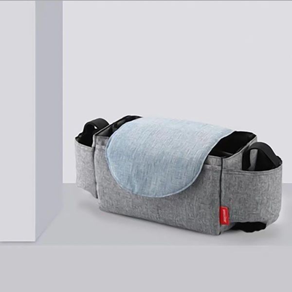 

stroller parts & accessories baby storage bag bottle holder pram pushchair hanging organizer mummy diaper bags for carriage 3colors