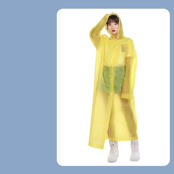 

raincoats eva raincoat for girls women lengthened simple portable single person walking disposable men poncho waterproof