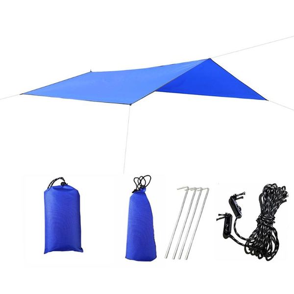 

tents and shelters awning tarp tent shade waterproof windproof garden picnic canopy sunshade outdoor beach camping rainproof sun shelter
