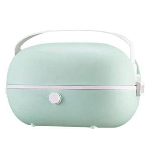 

rice cooker thermal heating electric lunch box portable steamer cooking container meal lunchbox us plug dinnerware sets