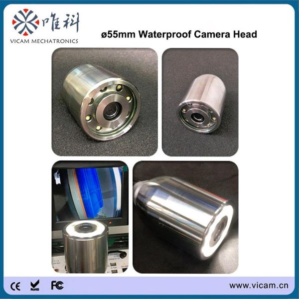 

cameras vicam 100 meter deep borehole camera water pipe inspection with dvr