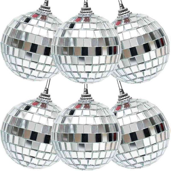 

glass mirror reflective disco christmas ball bar pgraphy props l hall decoration