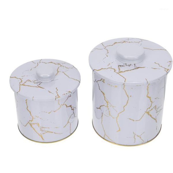 

storage bottles & jars 2pcs iron sealed dried fruit cereal airtight canisters