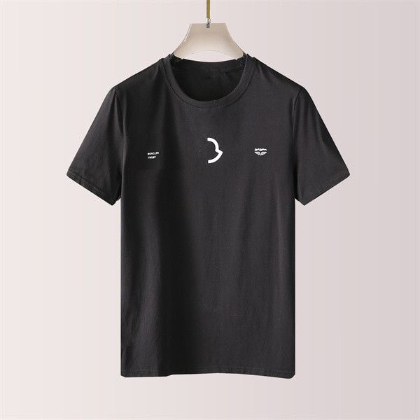 

2021 sweater france latest spring summer paris gradient letters tee t shirt fashion hoodies men women casual bin1128 cotton t-shirts xd532, White;black