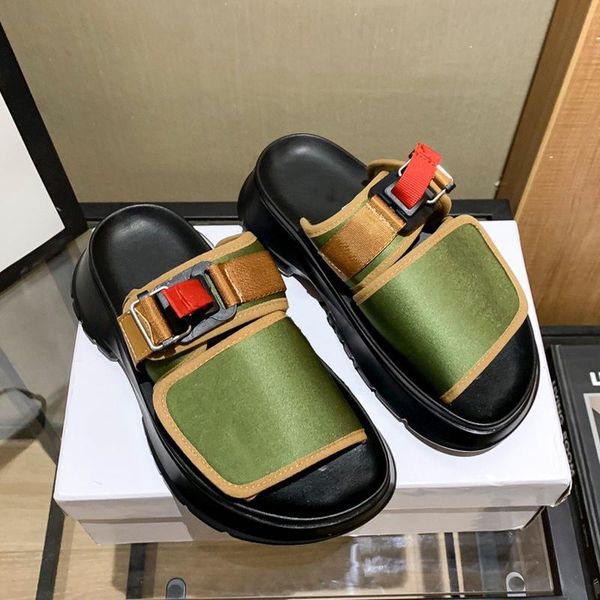 

sandals fashion comfortable soft genuine leather woman beathable outdoor summer open toe shoes gladiator, Black