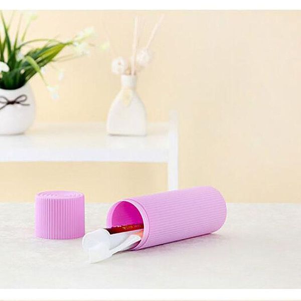 

toothbrush holders portable case holder hiking camping protect storage box travel tooth cover toothpaste organizer