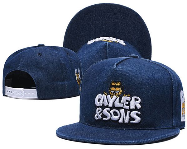 Gorras Planas Brand Arrivi Cappelli Berretto Cayler Sons Snapbacks Snap back Baseball casual